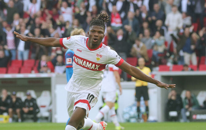 Fußball VfB Stuttgart vs. Holstein Kiel