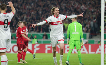 Fussball DFB Pokal VfB Stuttgart vs. FC Kaiserslautern