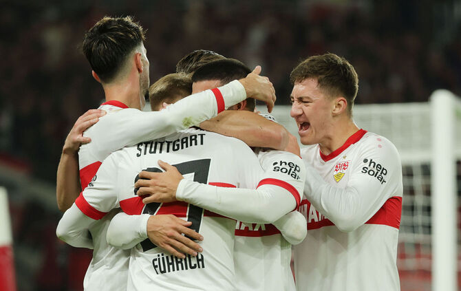 Fussball DFB Pokal VfB Stuttgart vs. FC Kaiserslautern