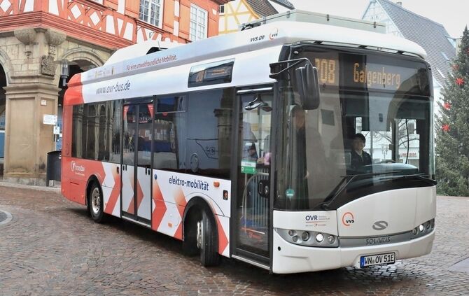 Citybus 208 Waiblingen Marktplatz