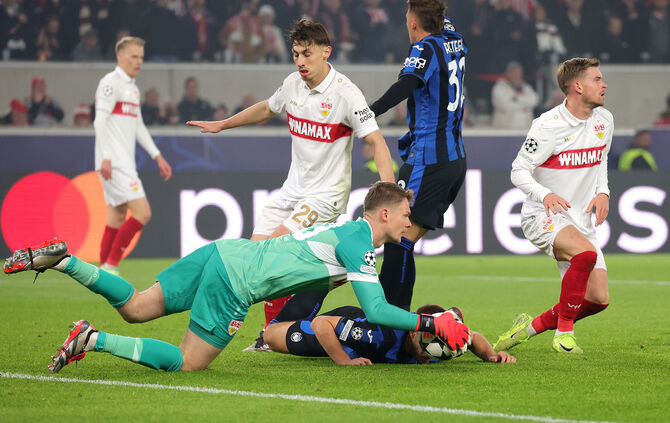 Fußball VfB Stuttgart vs. Atalanta Bergamo