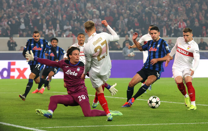 Fußball VfB Stuttgart vs. Atalanta Bergamo