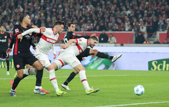 Fußball VfB Stuttgart vs. Eintracht Frankfurt