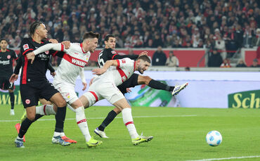 Fußball VfB Stuttgart vs. Eintracht Frankfurt