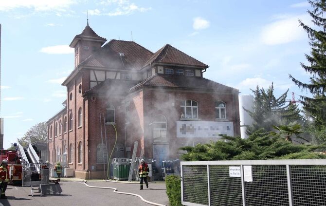 Feuerwehreinsatz Gasfirma Remshalden 20200519