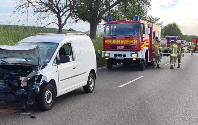 Schwerer Unfall am Dienstagabend(19.05.2020) auf der L1140