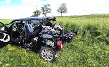 Schwerer Unfall am Dienstagabend auf der L1140