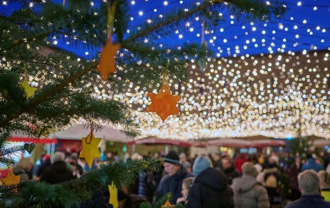 Weihnachtsmarkt Fellbach Eisbahn