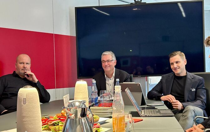 Dietmar Allgaier und Andreas Grupp
