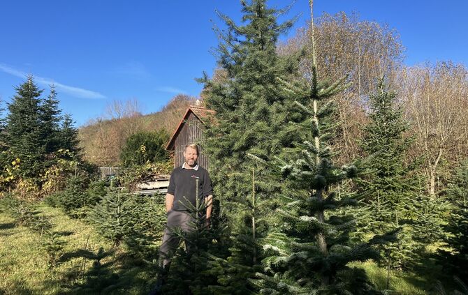 Christoph Hauber von der Gärtnerei Hauber