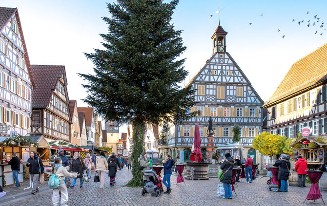 Winnender Weihnachtsmarkt, 29.11.2024.