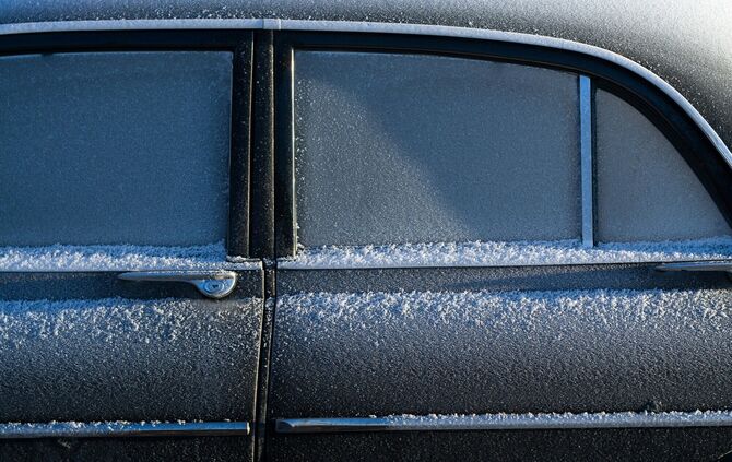 Glatteis / Frost / Symbolbild