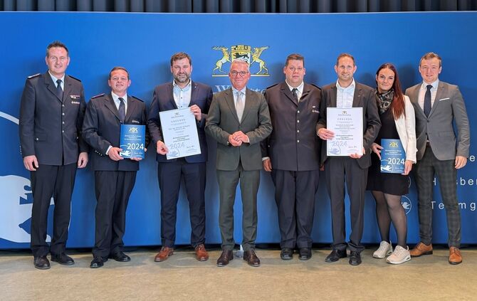 Ehrenamtsfreundliche Firmen ausgezeichnet