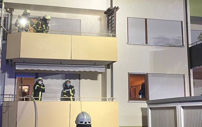 Feuerwehreinsatz in Leutenbach