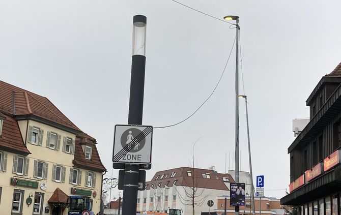 Laterne kaputt