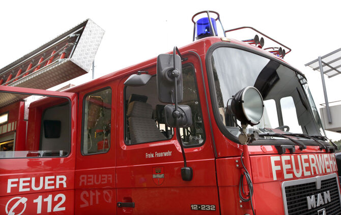 Feature /Symbolbild Feuerwehr - wenn es fÃ´r Internet verwendbar ist ..... hier bei einer Ã bung der Feuerwehr Winterbach 16.9.2016 Foto Gaby Schneider