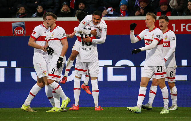 Fußball  1. FC Heidenheim vs. VfB Stuttgart