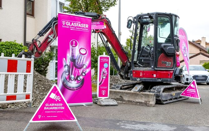 Startschuss Glasfaserausbau Winnenden, 04.09.2024.
