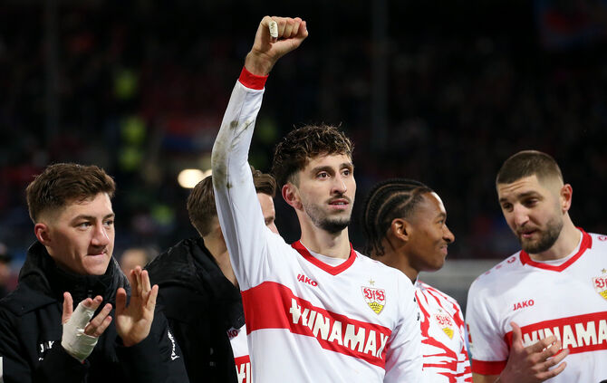 Fußball  1. FC Heidenheim vs. VfB Stuttgart