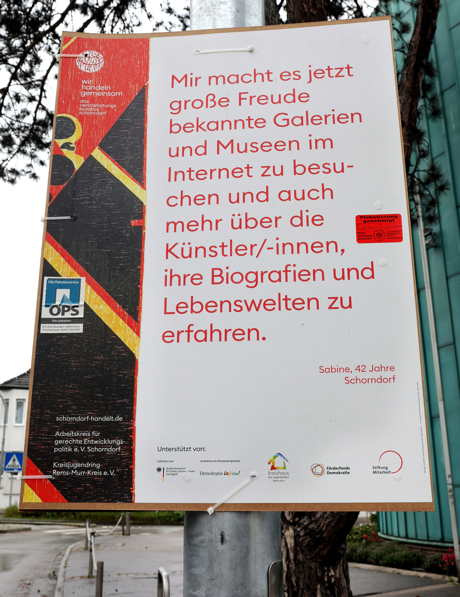 Plakataktion für den Erkenntnisgewinn in Coronazeiten - Nachrichten aus ...