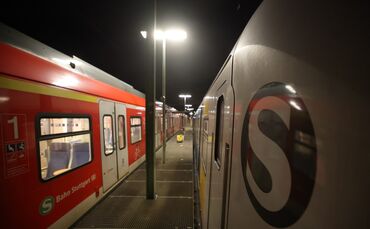 S-Bahn putzen