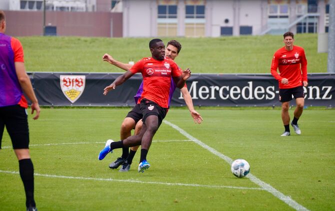Vormittagseinheit VfB-Trainingslager in St. Gallen_08.07.2019_21
