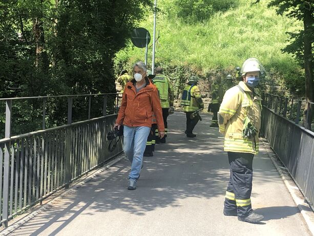 Bietigheim: Auto landet in Enz