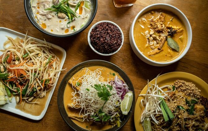 Symbolbild Vegan Essen Restaurant