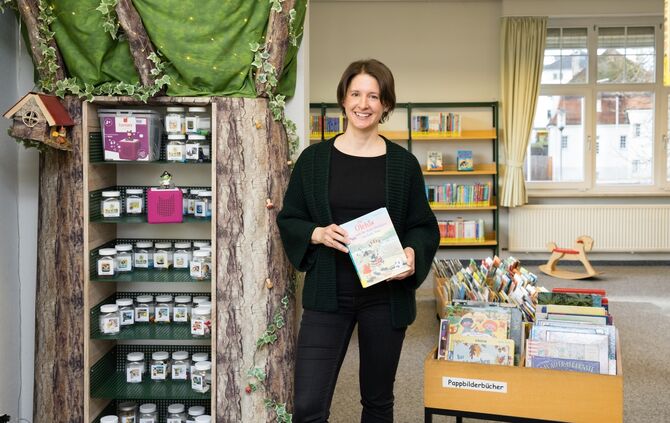 Leiterin der Schorndorfer Stadtbücherei Marianne Seidel, 10.01.2025.