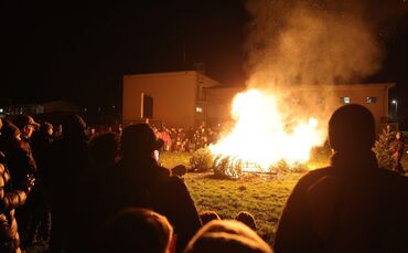 Christbaumfeuer