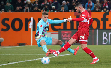 Fußball FC Augsburg vs. VfB Stuttgart