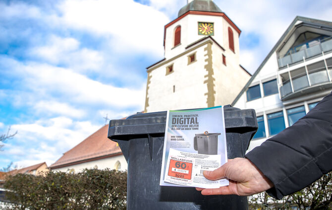 Müllmarke 2025, Winnenden, 13.01.2025.