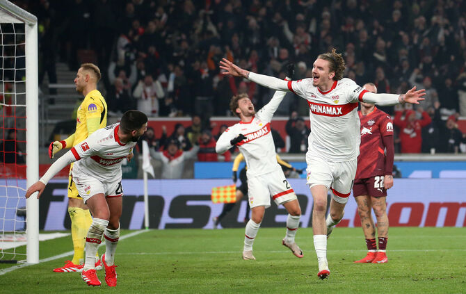 Fußball VfB Stuttgart vs. RB Leipzig