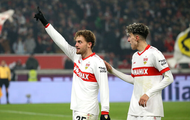 Fußball VfB Stuttgart vs. RB Leipzig