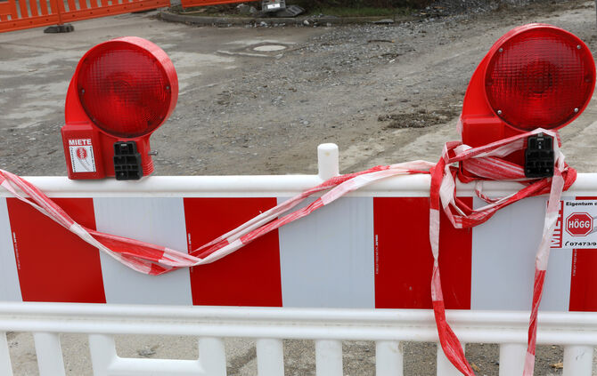 Symbolfotoabsperrung