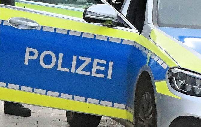 Polizei Polizeieinsatz Blaulicht