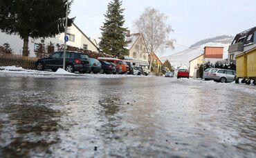 Eisregen Glatteis im Rems Murr Kreis