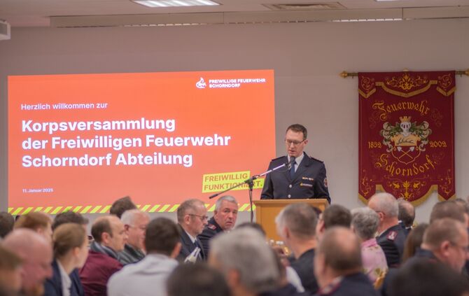 Korpsversammlung Feuerwehr Schorndorf