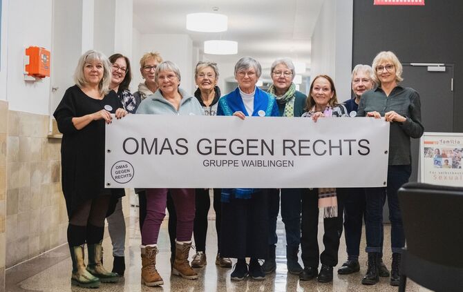 Omas gegen Rechts - Waiblinger Gruppe - 1