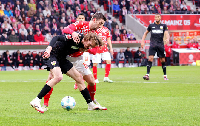Fußball 1. FSV Mainz 05 vs. VfB Stuttgart