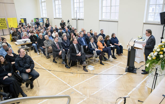 Gedenkfeier am ZfP Winnenden für die Opfer des NS-Regimes, 27.01.2025.