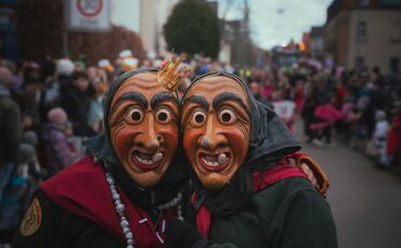 Fasnet Fasching Symbol Symbolbild Narren