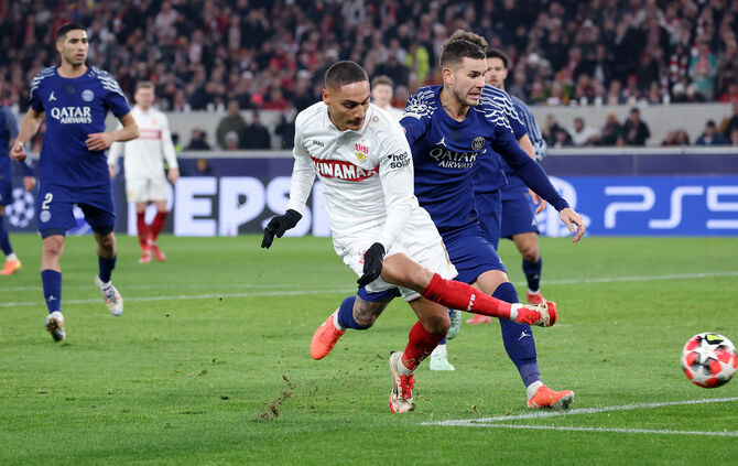 Fußball VfB Stuttgart vs. Paris St. Germain