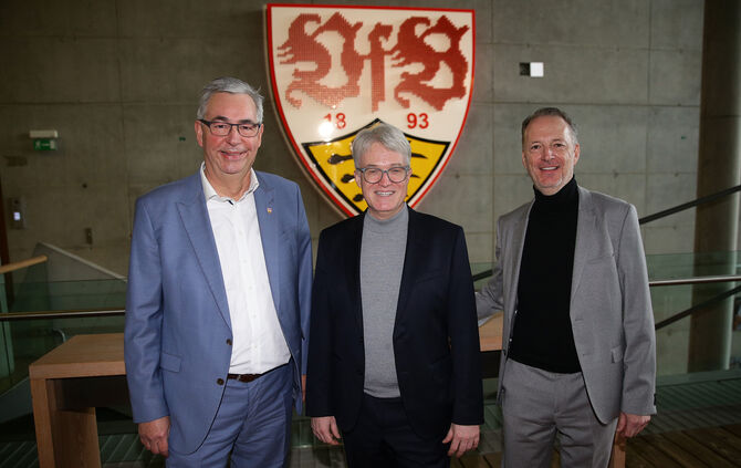 VfB Stuttgart Vorstellung der Präsidentschaftskandidaten