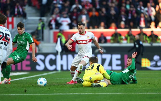 Fußball VfB Stuttgart vs. Borussia Mönchengladbach