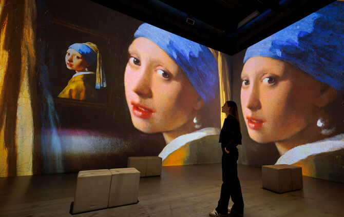 VERMEER – MEISTER DES LICHTSEin immersives Ausstellungserlebnis