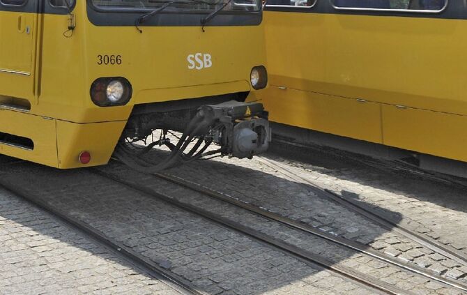 Stadtbahn Straßenbahn SSB Bahn U-Bahn Symbolbild Symbol