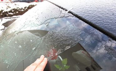 Eisregen Glatteis Auto