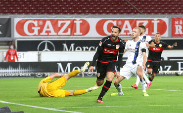 Fußball  2. Bundesliga  VfB Stuttgart vs. Hamburger SV
