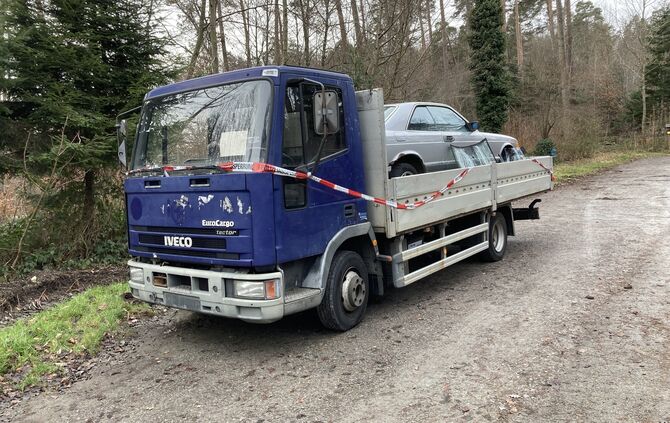 LKW-Wanderparkplatz